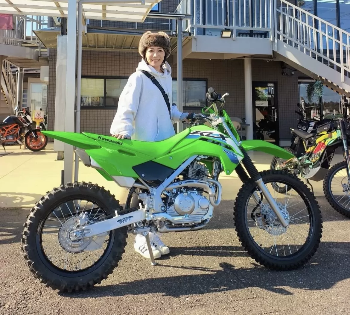 納車Kawasaki #KLX140RL