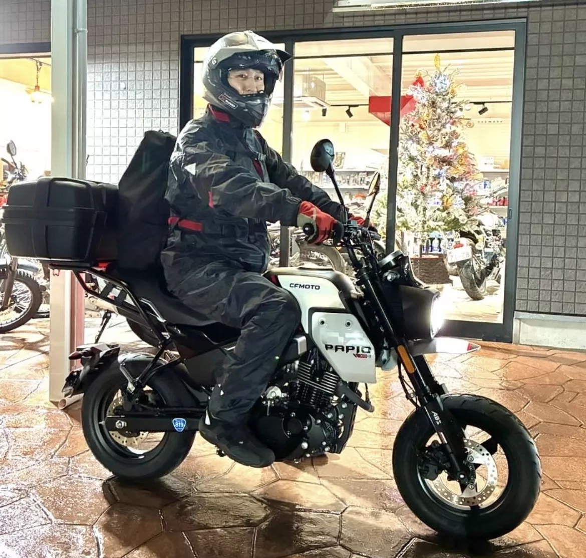 雨の日師走、今年最後の納車#パピオxo2 