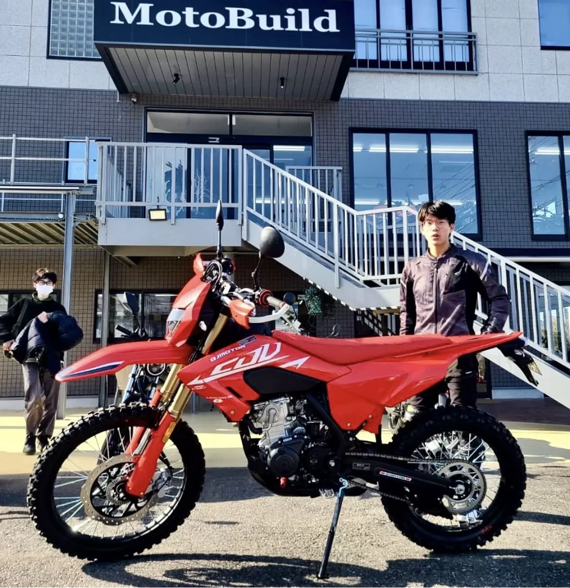 納車#QJmoter#cov125のエンデューロマシン